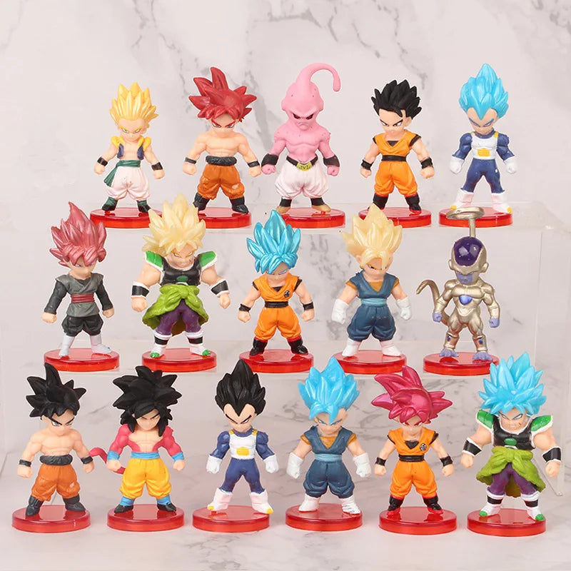 Dragon Ball Actionfigur SHF Super Saiyajin Anime Figur Bewegliche und Modifizierbare Puppenmodell Sammlerstücke Geschenke