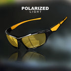 Fashion-Sportsonnenbrille polarisiert UV-Schutz personalisierte Brille runder Rahmen Metall Herren- und Damen-UV400-Brille