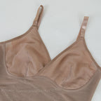 Cross Waist Tummy Control Body Shaping Bodysuit für Damen Ganzkörperkontrolle V-Ausschnitt Mesh Atmungsaktiver Slip Unterwäsche Po-Former
