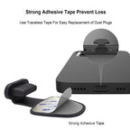 5 Stück Ladeanschluss Staubschutzstecker für iPhone USB Typ-C Silikon Staubschutzkappen