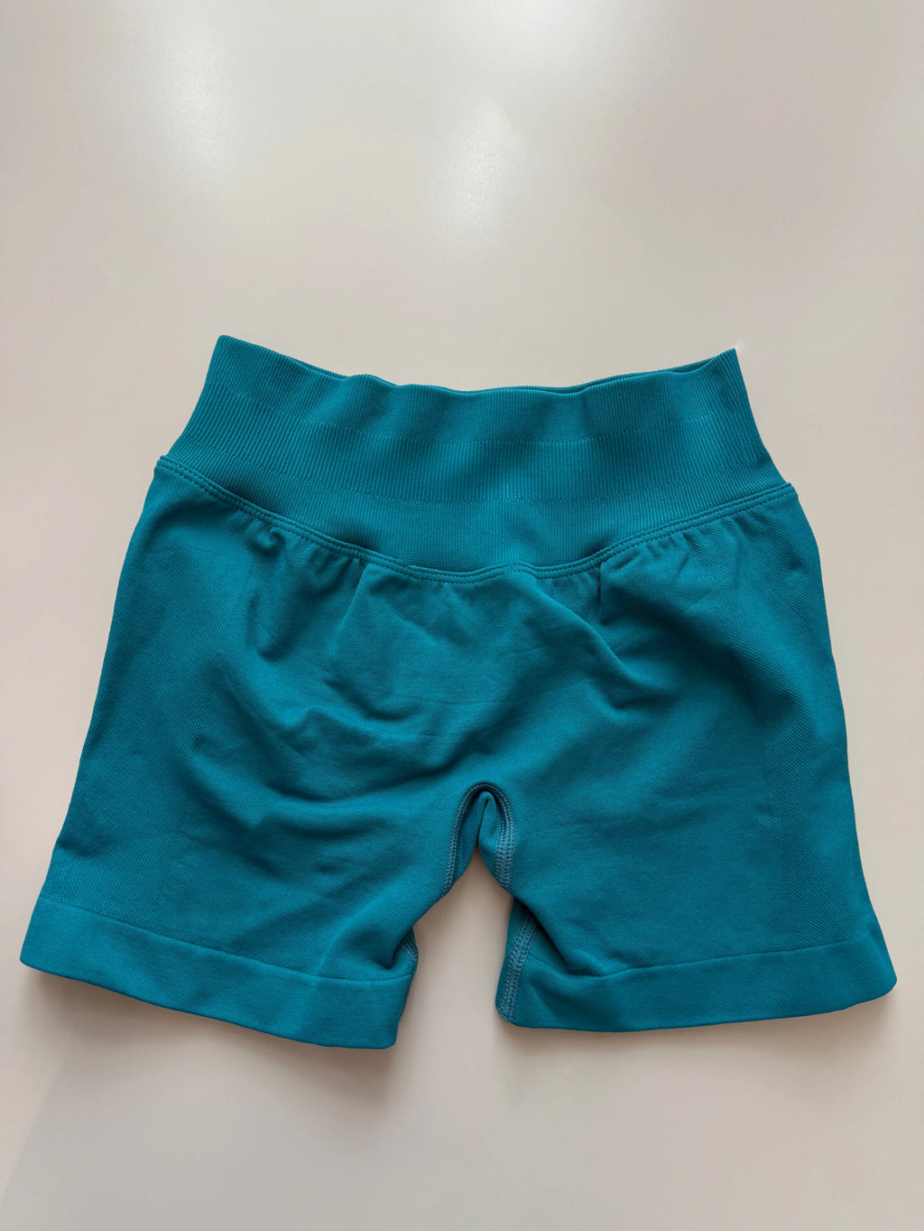 Impact Shorts 4.5" Nahtlos, hochelastisch, niedrig gerippter Bund, dezenter Po-Kontur-Shorts, Fitness Workout Yoga Gym Shorts