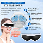 Elektrische Augenmassagegerät Maske Migräne Augen Verbesserung der Sehkraft Stirn Augenpflege Brille Massage Kabellose Vibration Gesundheitspflege