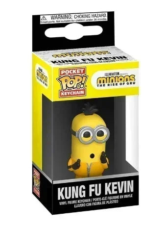 Funko Pop Neu Ich Einfach Unverbesserlich Minions OTTO STUART KEVIN CARL Pyjama Bob Agnes Taschenschlüsselanhänger Kinderspielzeug