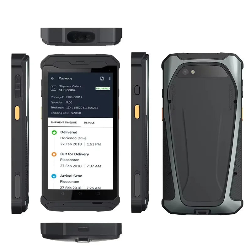 Handheld 125kHz-134,2kHz RFID Tierohrmarkenleser Android PDAs Scanner für Rinder-/Ziegenmilchviehbetriebe und Viehbestandsdatenmanagement