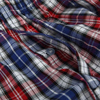 4 Herren-Boxershorts Locker Herrenunterhosen Baumwolle Großes Karomuster Pfeilhose Übergröße Klassische Basics Karo