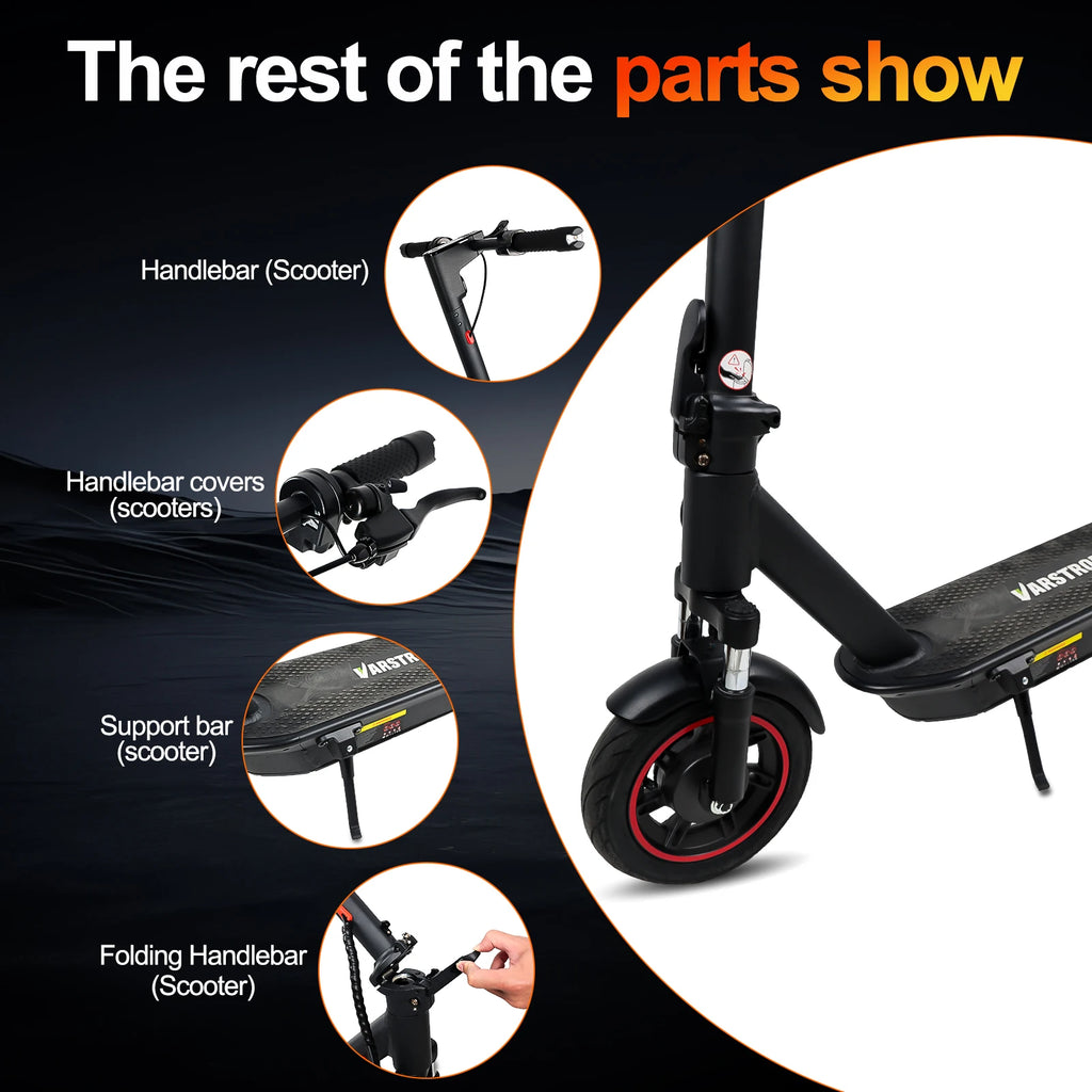 E-Scooter für Erwachsene Höchstgeschwindigkeit 35km/h E-Roller 500W (Spitze 750W) Elektroroller für Erwachsene