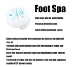 Detox Ionen Elektrische Fußbad Massager Maschine Fußbad Reinigungsfußspa Vibrations-Whirlpool Pflege Arrays Aqua Gesundheitstherapie