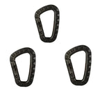 1/2/3/4/6pcs Taktischer Karabiner Karabinerhaken Karabiner Clip Kunststoff Kadett Wandern Camping