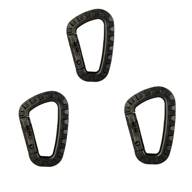 1/2/3/4/6pcs Taktischer Karabiner Karabinerhaken Karabiner Clip Kunststoff Kadett Wandern Camping