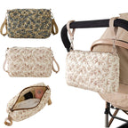 Tragbare Baby-Windelaufbewahrungstasche Reisetaschen für Mama Babyartikel Organizer Make-up Kulturtasche Wickeltasche für Kinderwagen