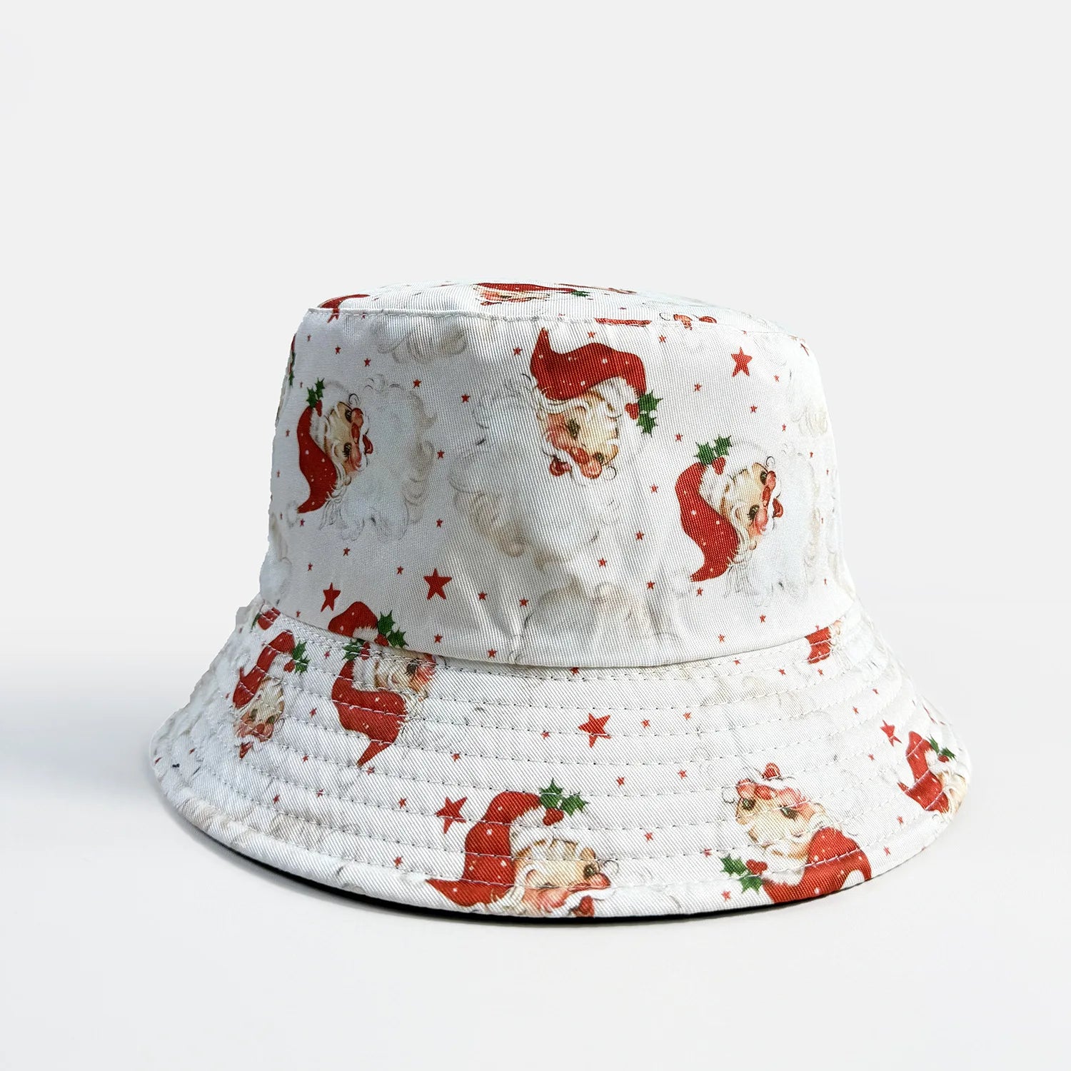 Cartoon Youthful Cool Novelty Christmas Santa Claus gift fisherman hat Outdoor Leisure Sunscreen Sun Hat Men Women bucket hats