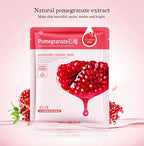 20 Stück natürliche Pflanzen-Gesichtsmaske Feuchtigkeitsspendend Öl-Kontrolle Anti-Aging Frucht Aloe Koreanische Tuchmaske Schönheit Hautpflegeprodukte