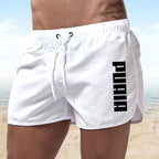 Neue heiße Sommer Badehosen Sport Fitnessstudio Laufshorts Herren Bademode Luxus Strandshorts Schnelltrocknende Herren-Badehosen Boardshorts