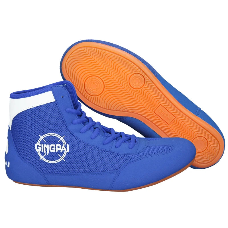 Professionelle Männer Frauen Wrestling-Stiefel 5 Farben Boxschuhe Paare rutschfeste Sneakers Herren atmungsaktive Wrestling-Stiefel