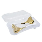 Kühlende Spa-Eisgloben-Roller, Edelstahl-Gua-Sha-Kryo-Sticks, Gesichts- und Augenmassagegerät, Hautpflegewerkzeuge, Geschenke für Frauen