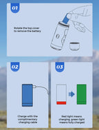 FLEXTAIL ZERO PUMPE – 30g tragbare elektrische Camping-Luftpumpe zum Aufblasen von Isomatten, 1 wiederaufladbarer Akku enthalten