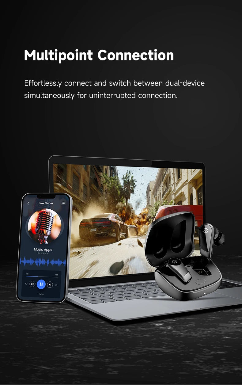 EDIFIER S10 Planar Magnetic ANC True Wireless Earbuds Hi-Res LDAC Bluetooth 5.4 Kopfhörer 6 Mikrofone 28 Stunden Akkulaufzeit