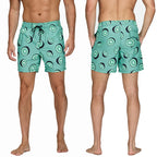 Escatch Schnelltrocknende Sommer Badeshorts für Herren, Beach Boardshorts, Badehosen für Männer, Schwimmhosen, Herren Sportbekleidung, Strandmode, Fitness Übergrößen