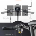 JOYOR E6-S Erwachsenen-Elektroroller 3200W Motor 60V31.5AH Akku Offroad-EScooter NFC-Entsperrung Hydraulische Bremse Klappbarer E-Scooter