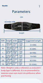 Back Braces Waist Belt Men Women Work Lower Back Pain Relief Breathable Anti-skid Spine Lumbar Support Belt