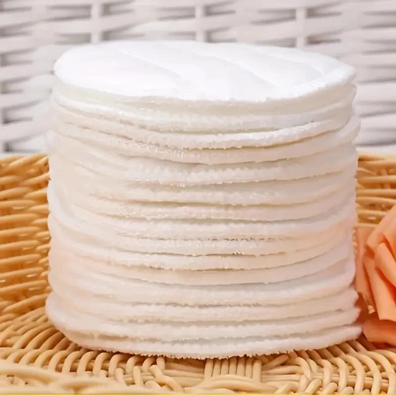 10 Stück weiche Baumwoll-Stilleinlagen, waschbar, saugfähig, wiederverwendbar, Auslaufschutz, Postpartum-Stillen Hauptbild