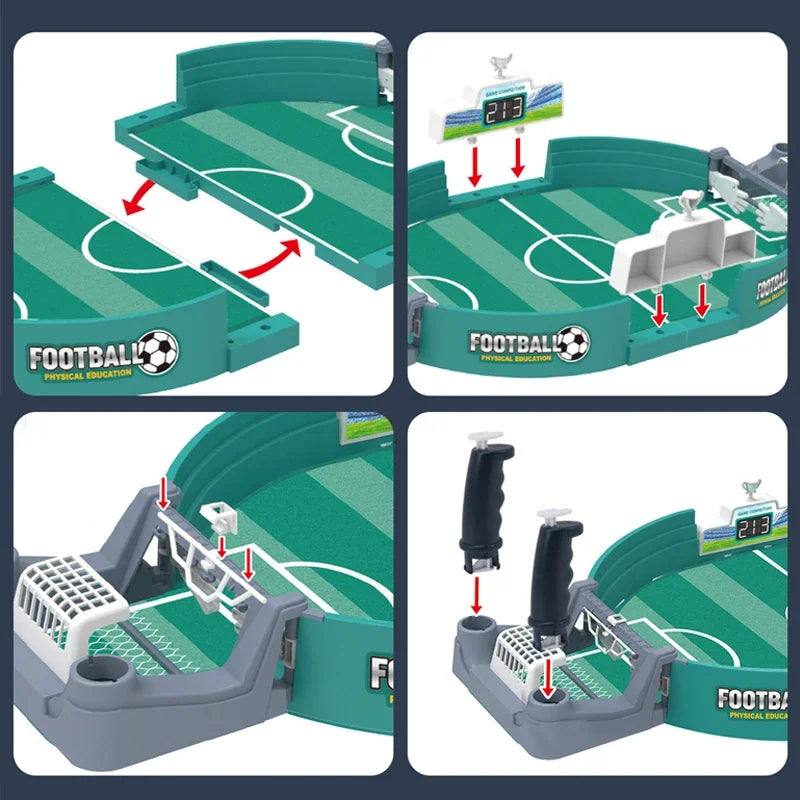 Mini-Tischfußballspiele, Tischfußball-Flipper für Indoor-Spielzimmer, Tischfußball-Brettspiele Mini Erwachsene