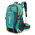 40L Wasserabweisender Reise-Rucksack Camping Wander Laptop Daypack Trekking Klettern Rucksäcke für Herren Damen Wanderausrüstung