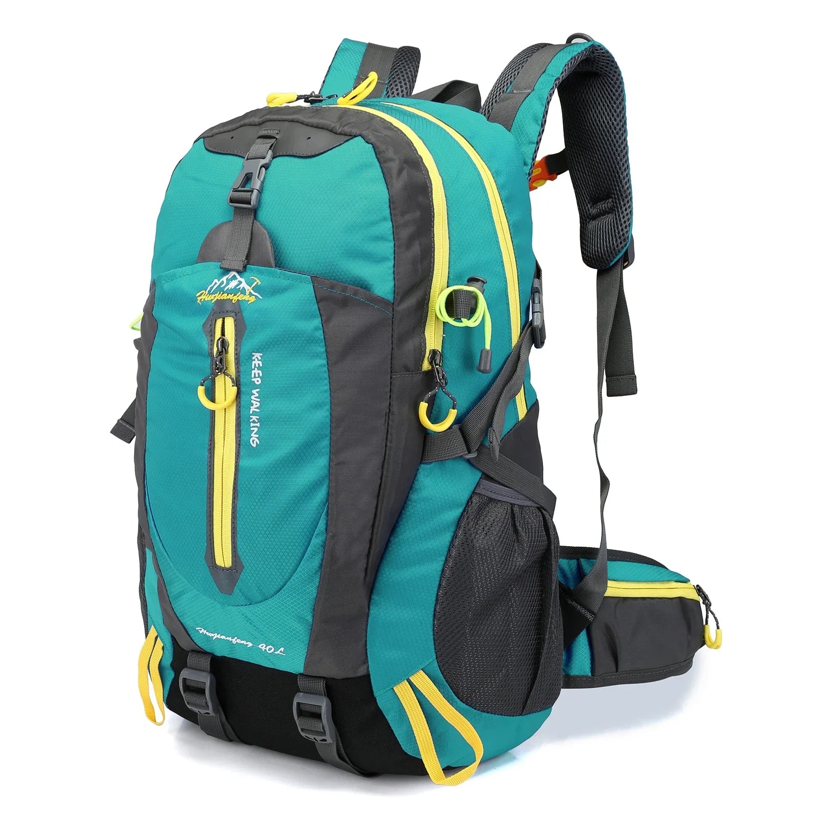 40L Wasserabweisender Reise-Rucksack Camping Wander Laptop Daypack Trekking Klettern Rucksäcke für Herren Damen Wanderausrüstung