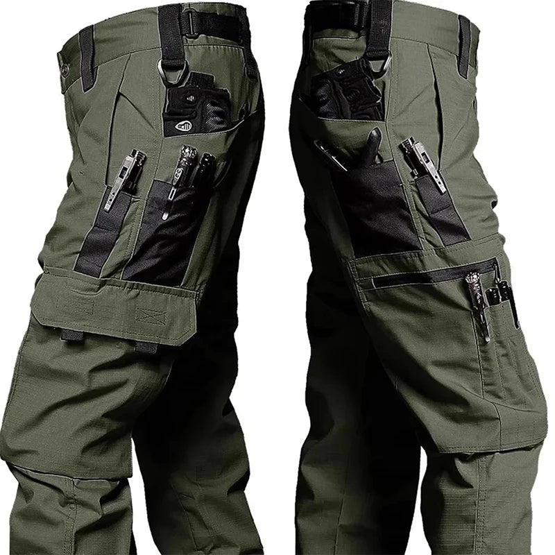 Neue taktische Arbeitshose Herren Outdoor Cargo Hose Multipocket Wasserdichte Hose Herbst Frühling Outdoor Arbeitskleidung Wanderhose Hauptbild