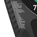 Elektronische Dartscheibe mit 6 Darts Dartboard Innovativer Dartautomat mit 27 Spielmodi & 243 Varianten unterstützt bis zu 16 Spieler