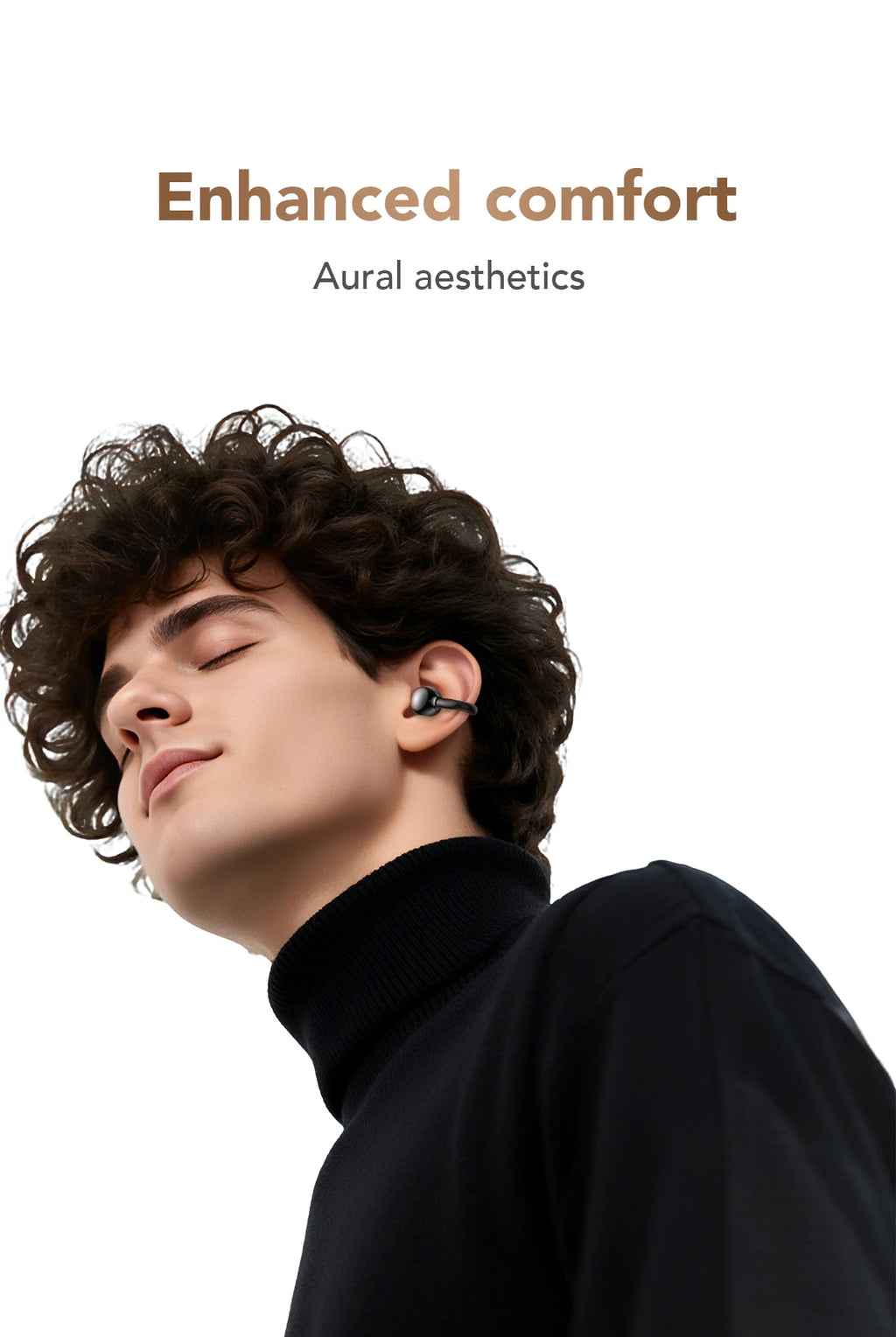 MINISO MS503 Kabellose Bluetooth-Kopfhörer KI-Übersetzungs-Ohrhörer Outdoor-Sport-Kopfhörer Klarer Klang Kopfhörer Weich Bequem