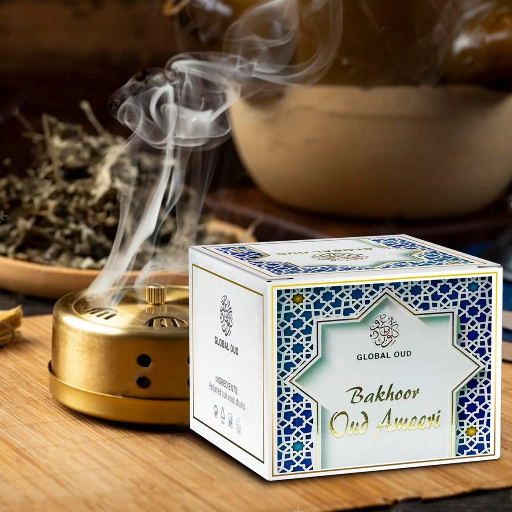 Luxus-Räucherwerk – Traditioneller arabischer Duft für Keramik- / tragbare Brenner, handgefertigtes Räucherwerk, Aromatherapie, Sandelholzduft, Geschenk