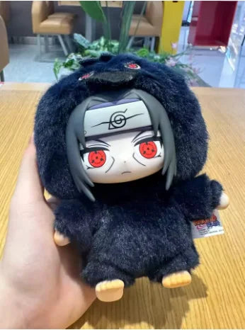 *Auf Lager  Naruto Itachi Sasuke Kakashi Gaara Serie Blind Box Trendiges Spielzeug Figur Plüsch Anhänger Sammlung Weihnachtsgeschenk