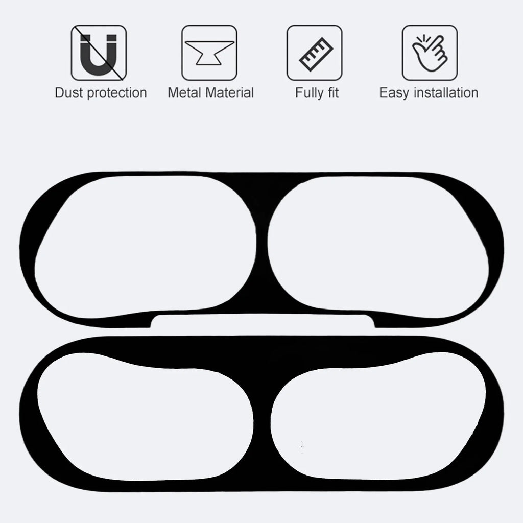 Metal Dustproof Film for Airpods Pro 3 Guard Sticker Anti-Scratch Protectors Ultra Thin for Airpod Pro3 Case Accessories
