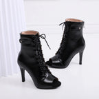 Damen Party Stiefel 2020 Damen Sexy Stilettos High Heels Schuhe Damen Latein Tanzschuhe Latein 2020 Für den Ballsaal