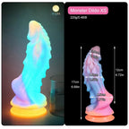 Leuchtende Tierdildos Pferd Realistischer Hundedildo Für Frauen Pferdehoden Monster Drachen-Analdildos Schöne Frauen Männer Sexspielzeug