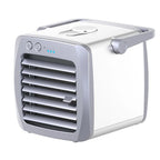 Tragbare Klimaanlage Persönlicher Luftkühler USB Persönlicher Desktop-Kühler Mini-Luftbefeuchter-Ventilator für den Schreibtisch