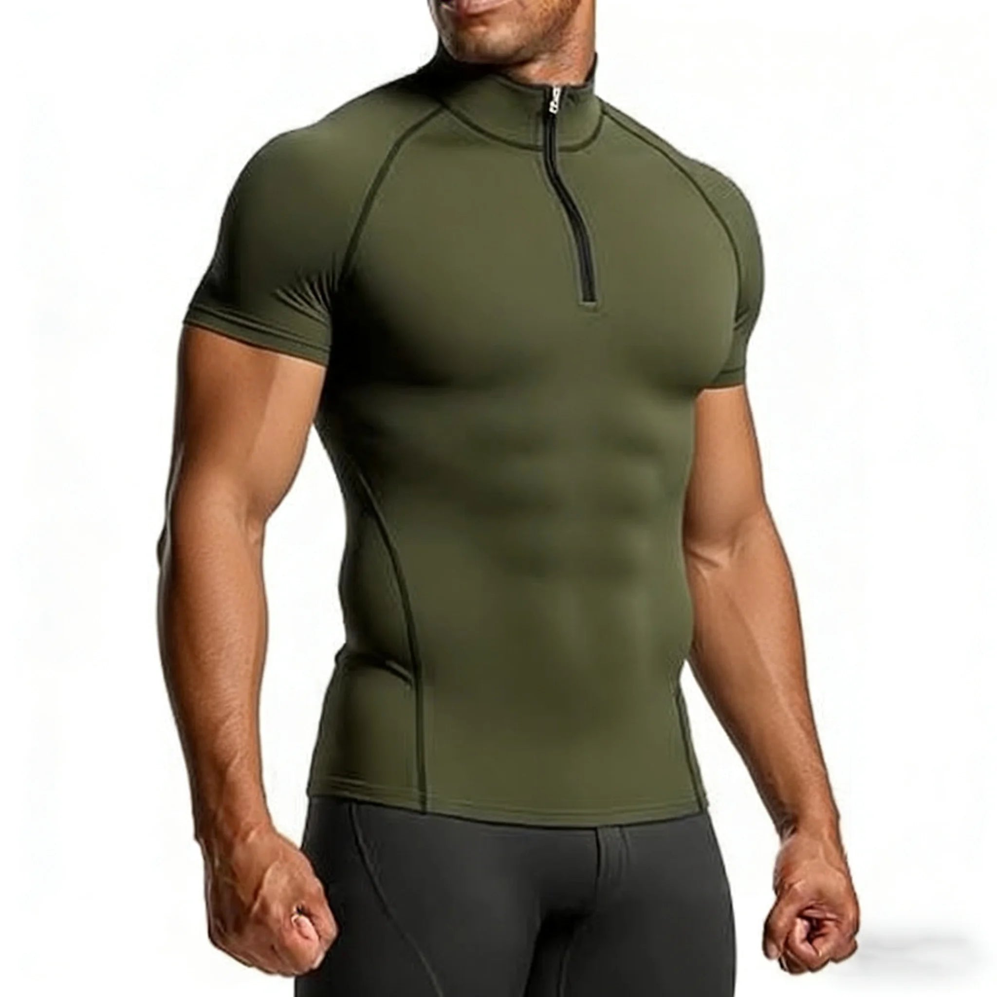 Kompressions-T-Shirt Herren Sommer Sportbekleidung Homme Tops T-Shirt Training Sportkleidung Gym Fitness Trikot Tights Running T-Shirt Herren