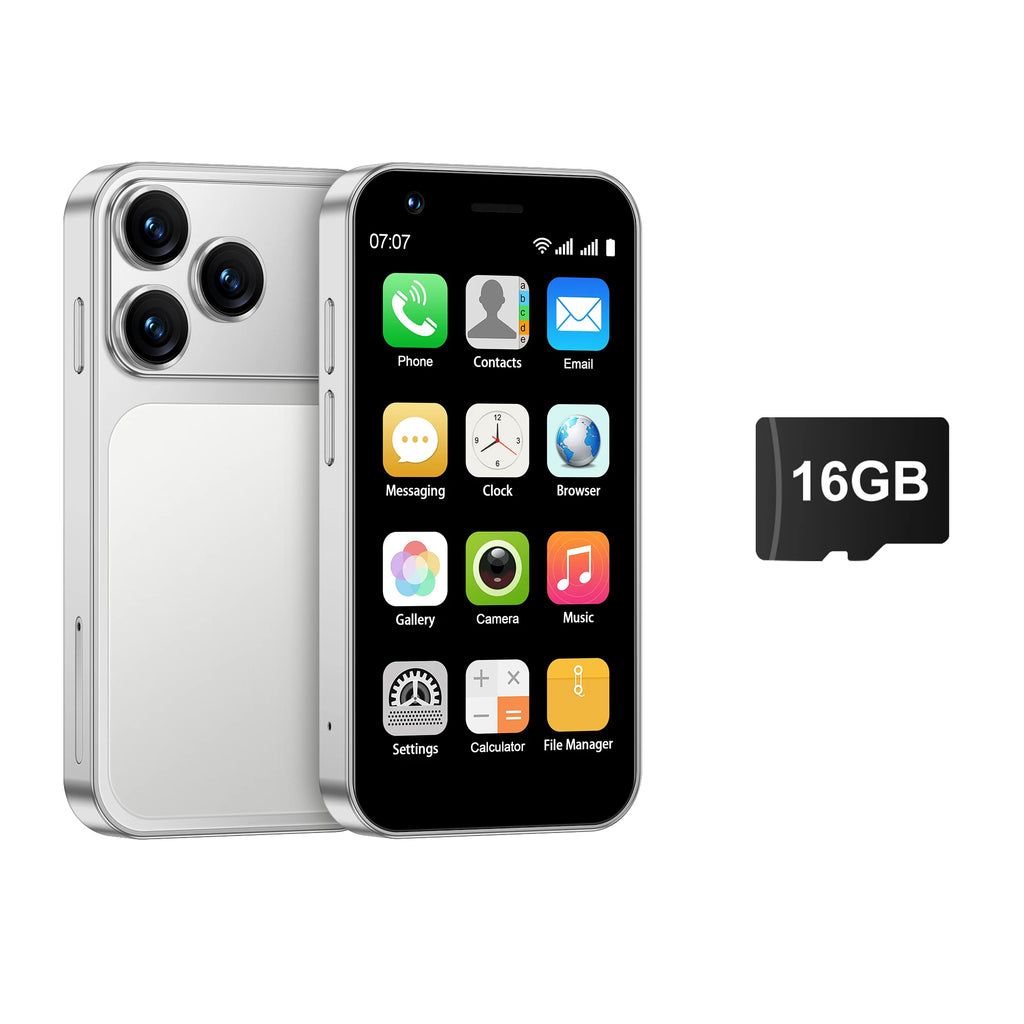 SERVO 18SE MINI 3G Pocket-Smartphone Android System Google Play 16GB ROM 2MP Kamera WiFi Super kleine Smartphones 2 SIM Standby