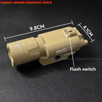 Taktische Lampe X300 X300U Nylon Pistolen-Blitzlicht LED passend für 20mm Schiene Airsoft Hängende Jagd Taschenlampe