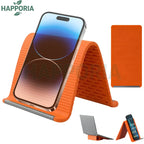 HAPPORIA Tragbarer faltbarer Silikon-Handyhalter Flexibler, biegsamer, mehrfach verstellbarer Ständer für Universal-Handy-Tablet