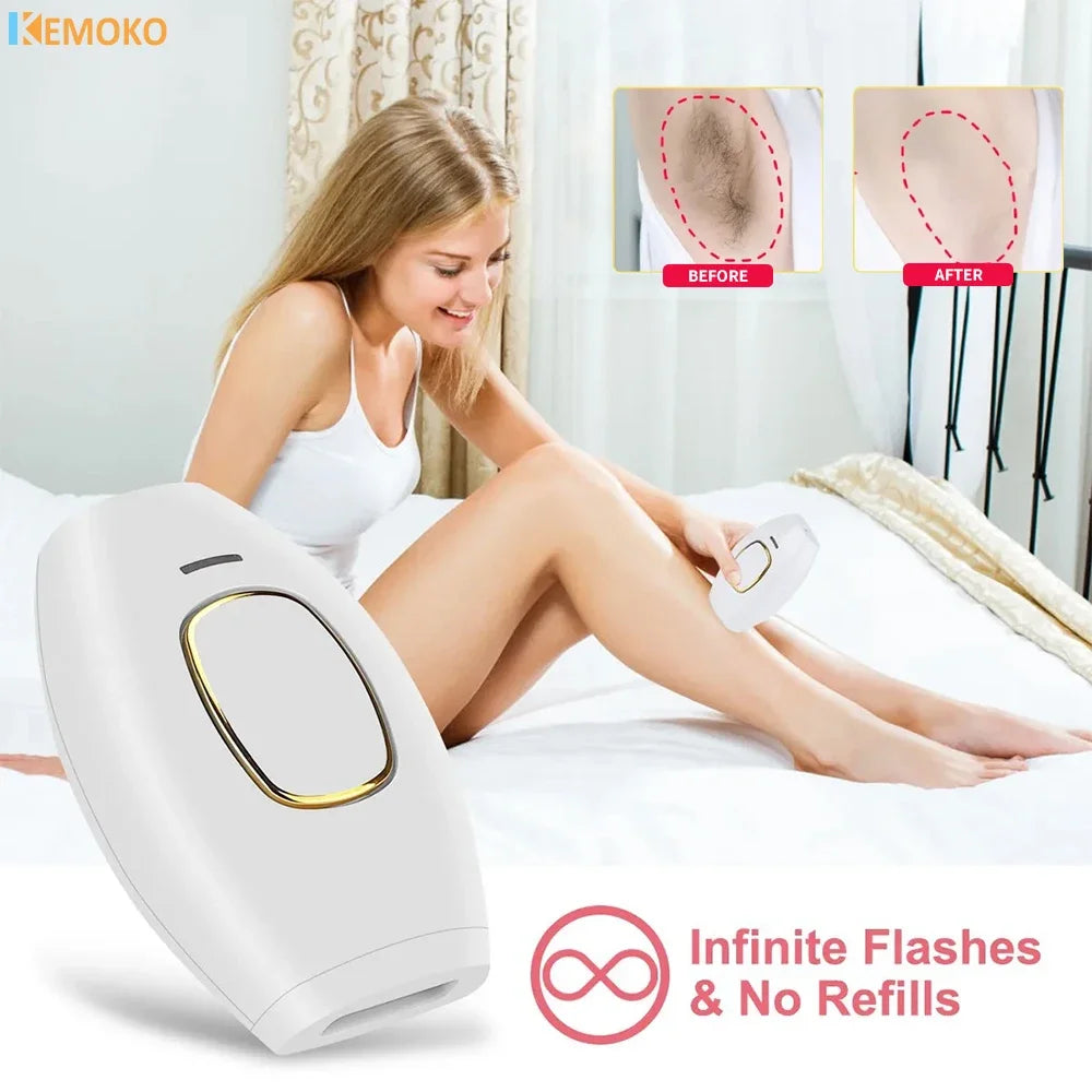 500000 Flash Schmerzloser Laser IPL Epilierer Damen Rasierer Permanente Haarentfernung Für Körper Gesicht Bikini Achselhöhle Haarentfernungsgerät
