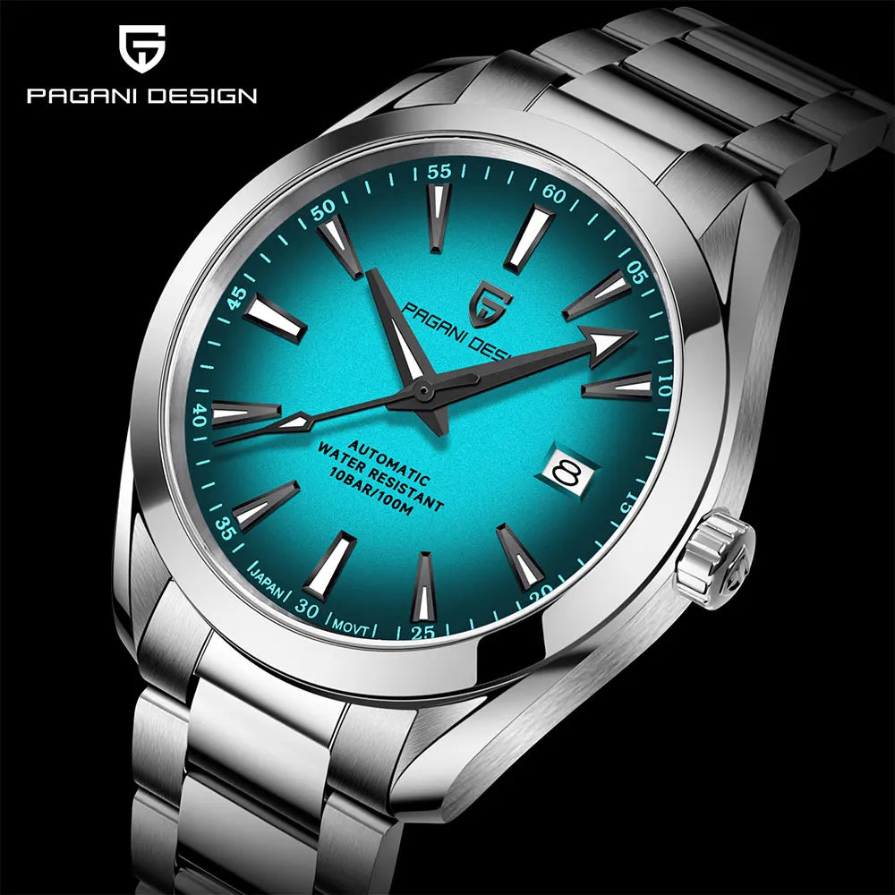 PAGANI DESIGN 40MM Herrenuhr Luxus-Automatikuhr für Herren Mechanische Armbanduhr Edelstahl Leuchtende Business-Uhren 2026