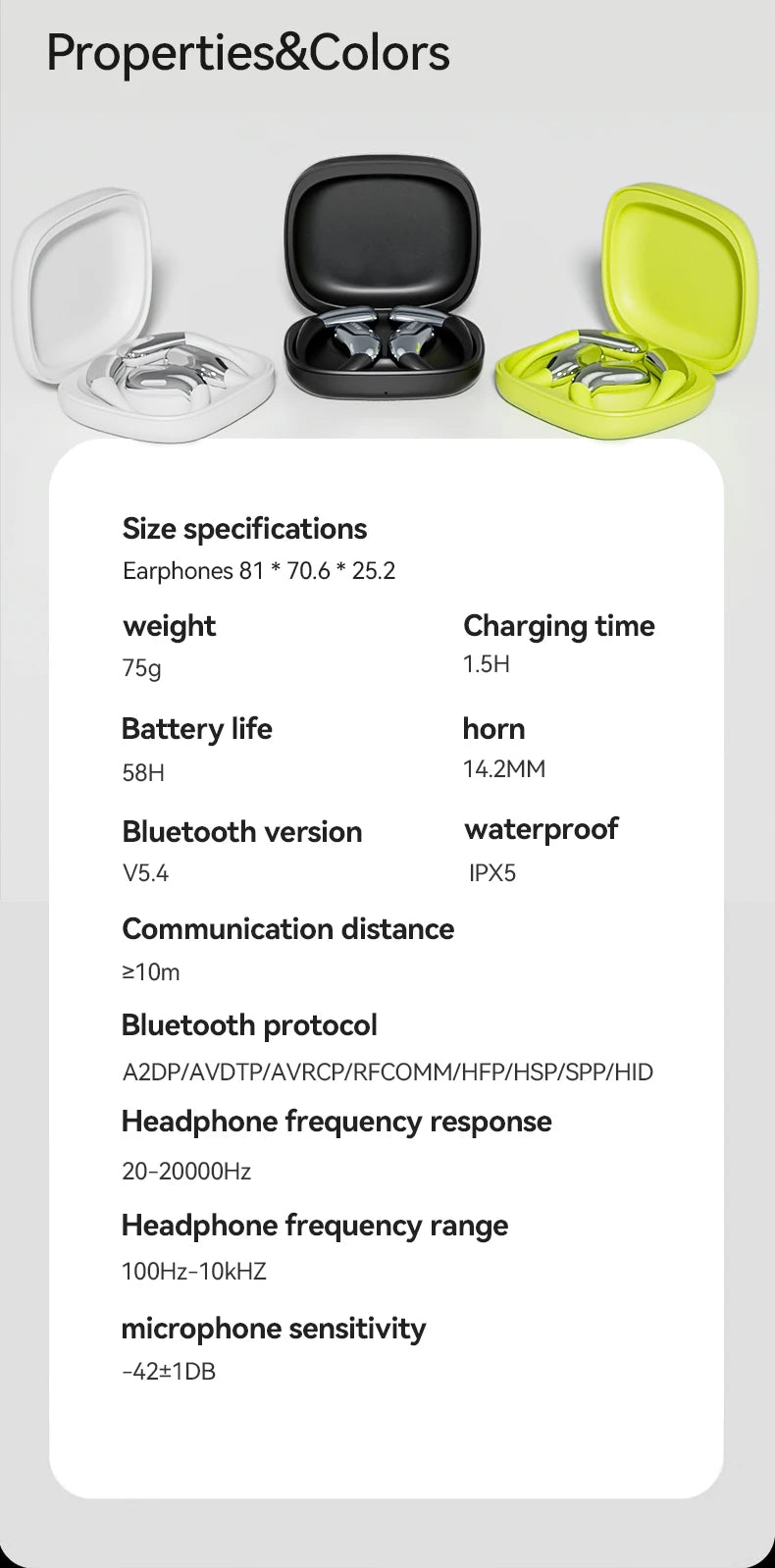 [AI-Übersetzer-Kopfhörer]MINISO X28 Kabellose Kopfhörer Bluetooth 5.4 HiFi IPX5 Wasserdicht Sport Bass Leistungsstark 16 Std. Akkulaufzeit