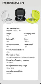 [AI-Übersetzer-Kopfhörer]MINISO X28 Kabellose Kopfhörer Bluetooth 5.4 HiFi IPX5 Wasserdicht Sport Bass Leistungsstark 16 Std. Akkulaufzeit
