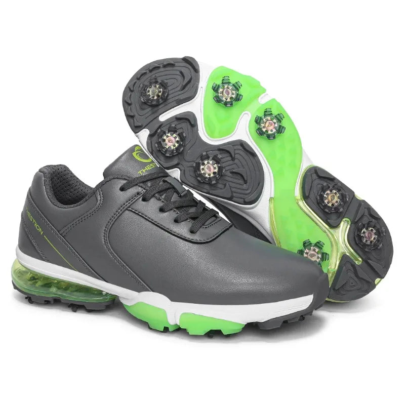 2026 Golfschuhe Herren Große Größen Golftrainingsschuh Herren Professioneller Gehenschuh Herren Outdoor Rasen Sportschuh Jugend Zweitbild