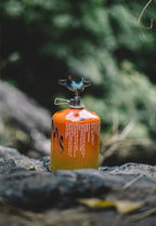 BRS Outdoor Gas Stove Mini Camping Gaskocher 25g Ultraleicht Titan Picknick Wanderkocher Überlebensofen BRS-3000T