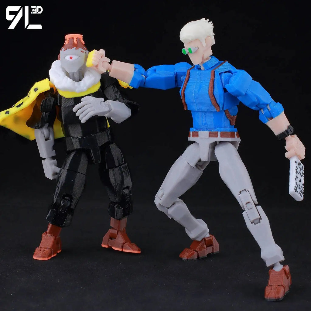 9L3D Lucky13 Gojo Sukuna Jujutsu Fushiguro Toji Gojo Satoru Actionfigur Dummy13 T13 Mehrgelenkige Sammlerstücke Titan13