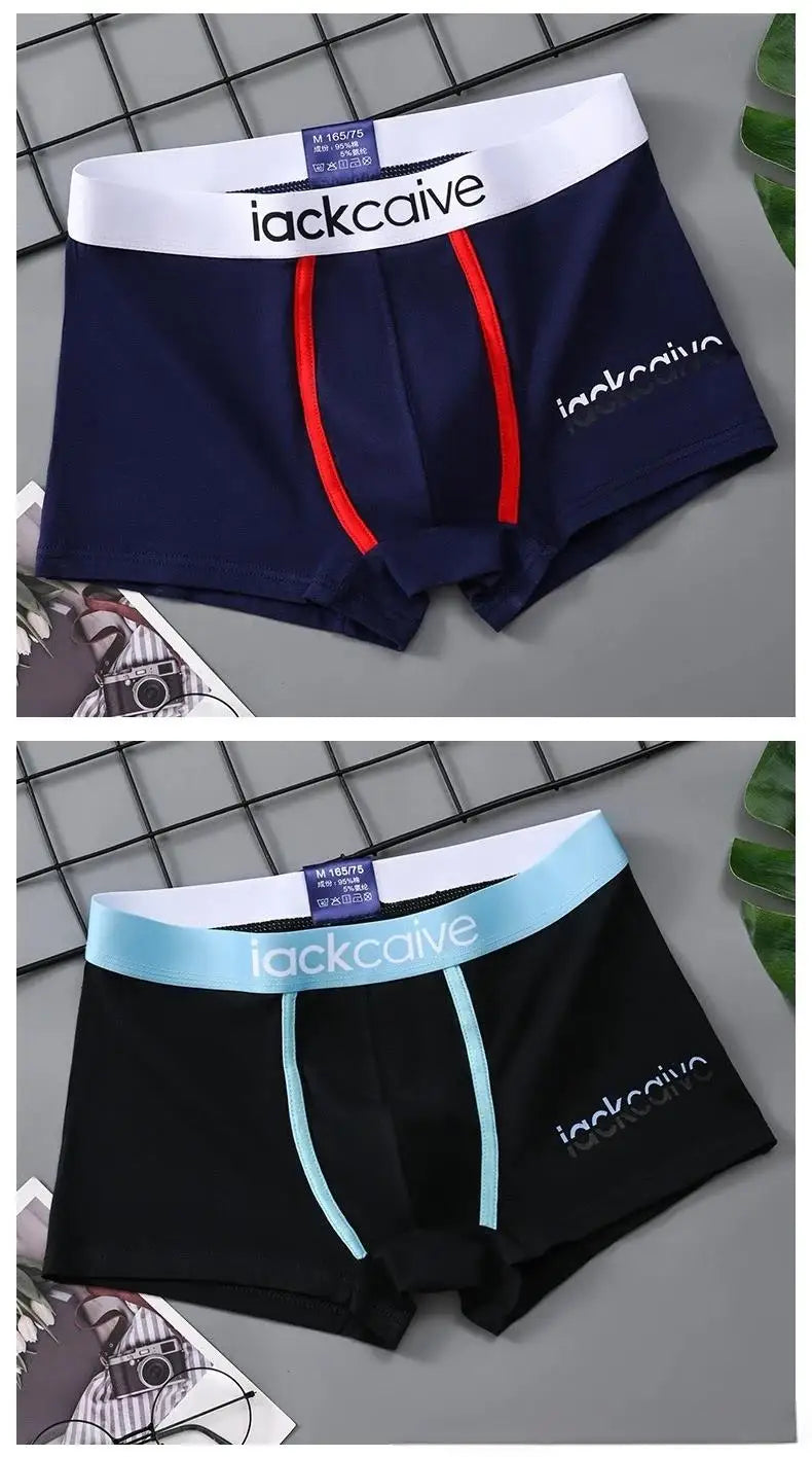 3er-Pack Herren Slips Baumwolle Herren Unterwäsche Boxershorts Atmungsaktive Herren Boxershorts Bedruckte Unterhosen Bequeme Shorts Herren Unterwäsche M-3XL