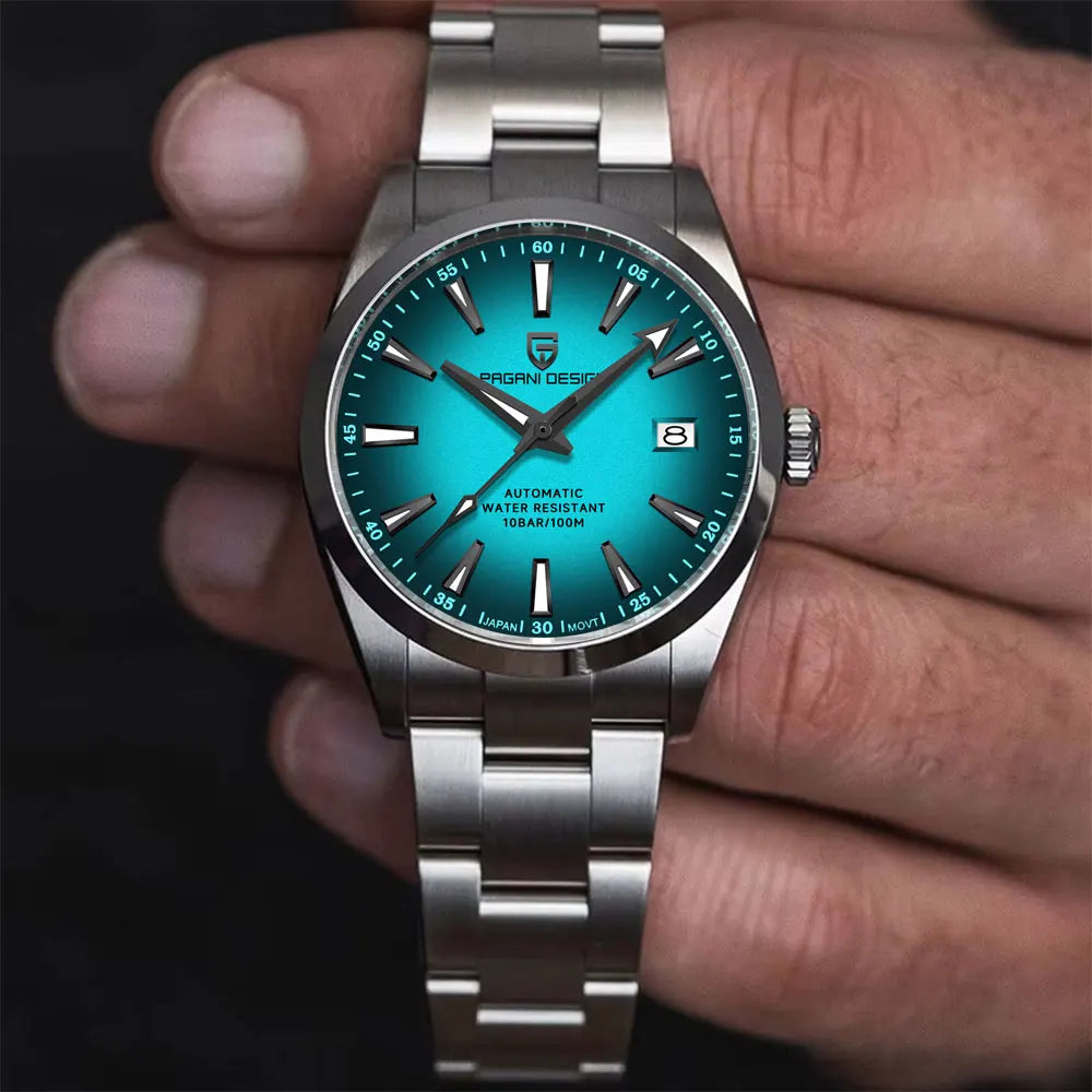 PAGANI DESIGN 40MM Herrenuhr Luxus-Automatikuhr für Herren Mechanische Armbanduhr Edelstahl Leuchtende Business-Uhren 2026